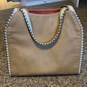 Big Buddha Grayson beaded tote